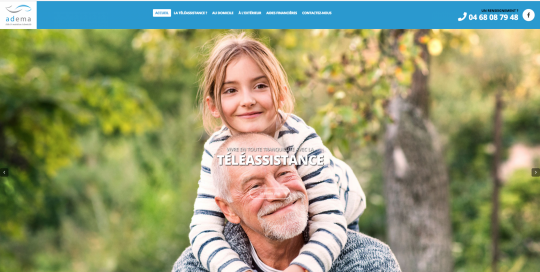 Création site internet à Perpignan dans les Pyrénées Orientales - Téléassistance 4