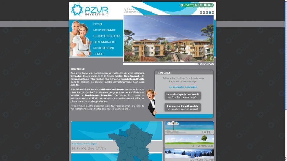 Azurinvestimmo – reduction impôt immobilier