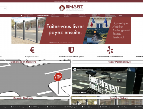 Création de site ecommerce : SmartCollectivites