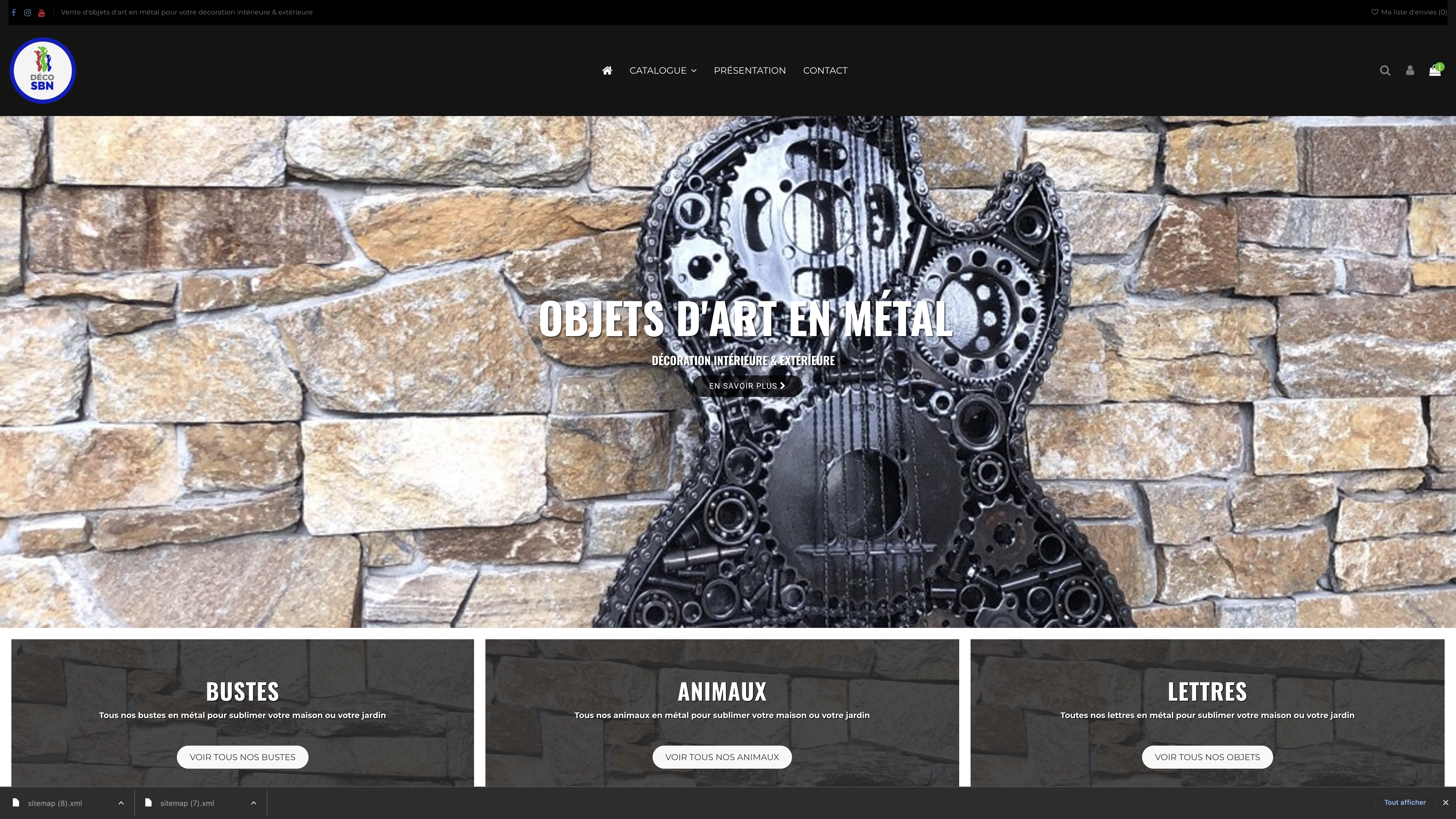 creation site internet de Luxe